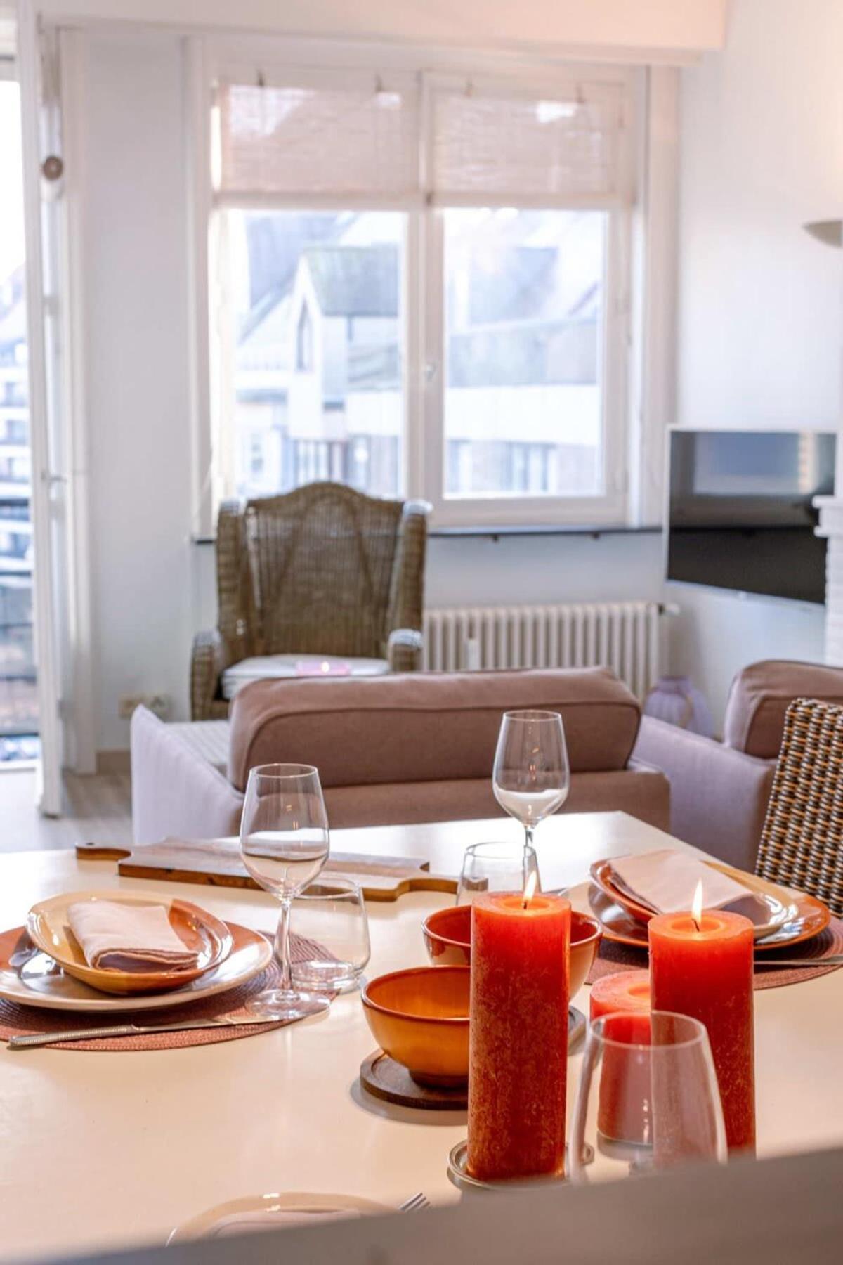 Huswell - Beautiful And Spacious Studio With Side Seaview Knokke-Heist Bagian luar foto