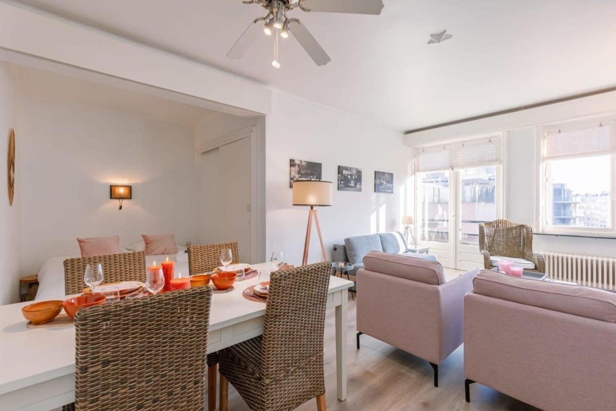 Huswell - Beautiful And Spacious Studio With Side Seaview Knokke-Heist Bagian luar foto